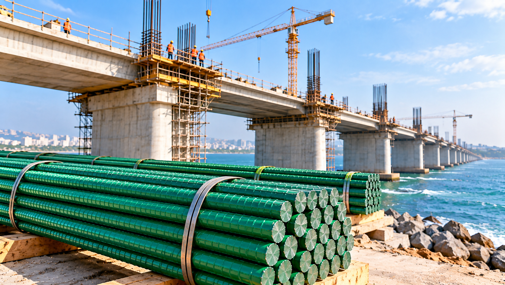 Corrosion-Resistant TMT Bars for Bridges