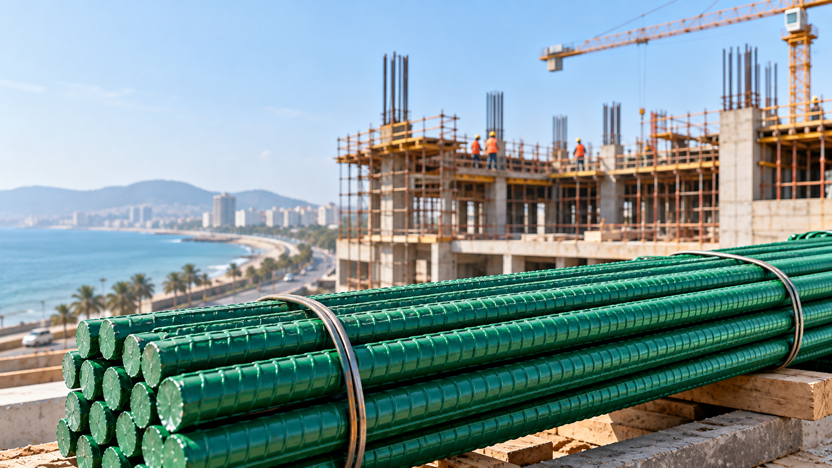 Epoxy-Coated Reinforcement Bars
