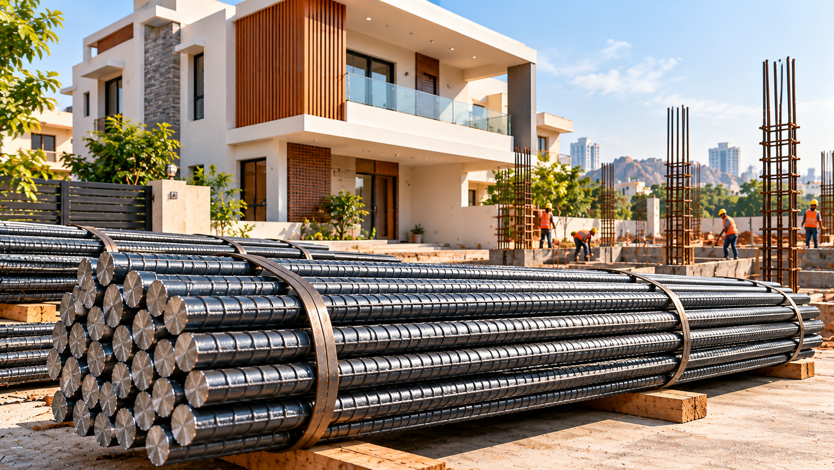 Residential TMT Bars Manufacturers in Hyderabad